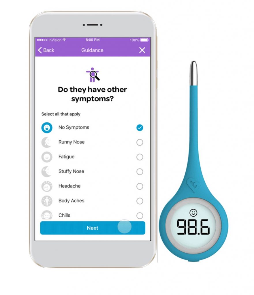 Kinsa Thermometer Your Telemedical Office